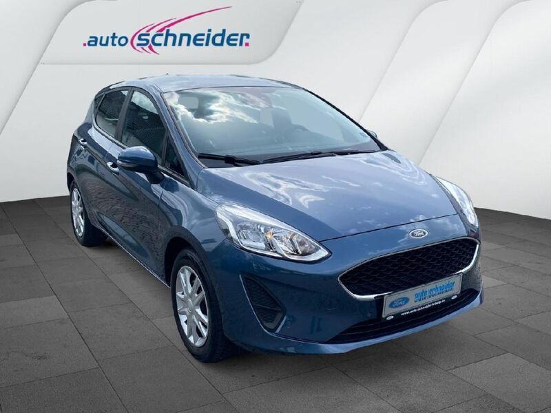 Gebraucht Ford Fiesta 95 PS (69 kW) 2021 Chromablau metallic (metallic) Kleinwagen