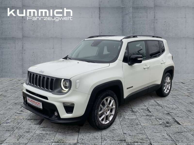Alpine white (weiß) Gebraucht 2023 Jeep Renegade Limited SUV | 26.300 € (Fairer Preis) - Bild 1/4