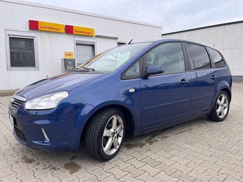 Blau Gebraucht 2009 Ford C-MAX Ghia Van / Kleinbus | 3.300 € (Fairer Preis) - Bild 1/4