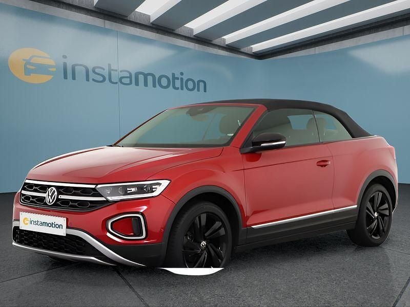 Rot Gebraucht 2024 VW T-Roc Cabriolet Cabrio | 31.599 € (Fairer Preis) - Bild 1/4