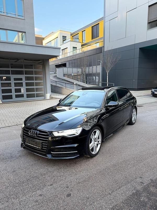 Schwarz Gebraucht 2015 Audi A6 S-Line Kombi | 14.500 € (Superpreis) - Bild 1/4