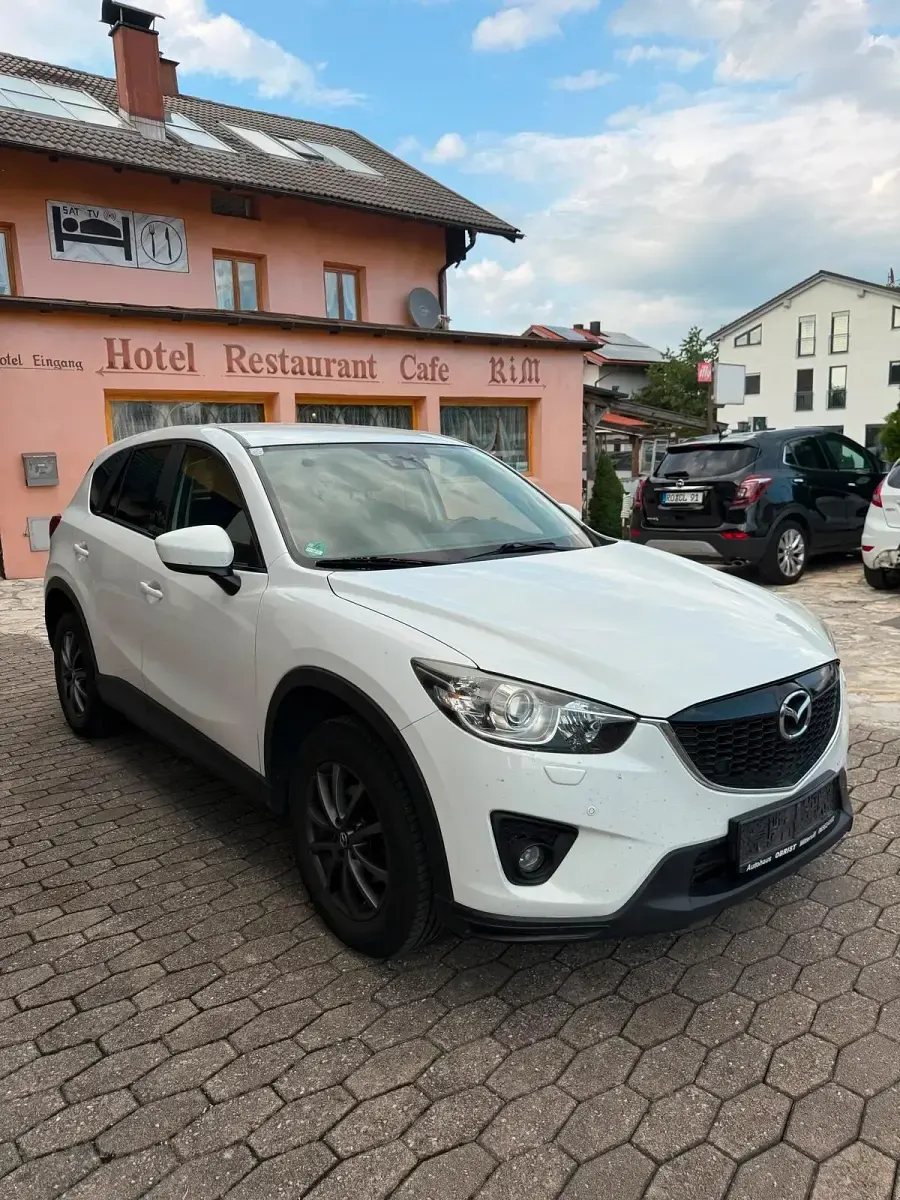 Gebraucht Mazda CX-5 150 PS (110 kW) 2014 Weiß SUV
