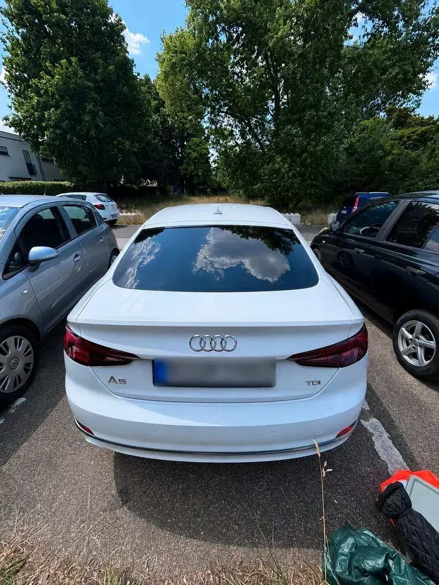 Gebraucht Audi A5 Sportback 150 PS (110 kW) 2018 Weiß Kleinwagen