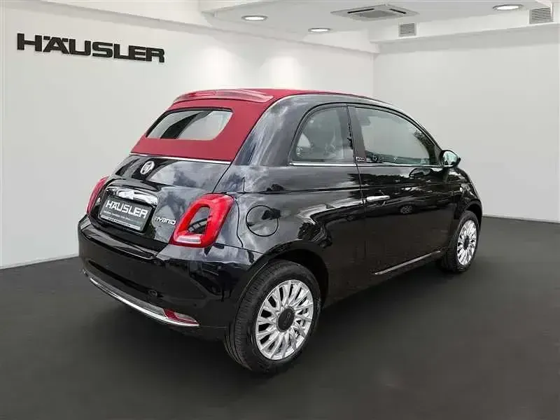 Usata Fiat 500C 69 CV (50 kW) 2023 Nero Cabrio