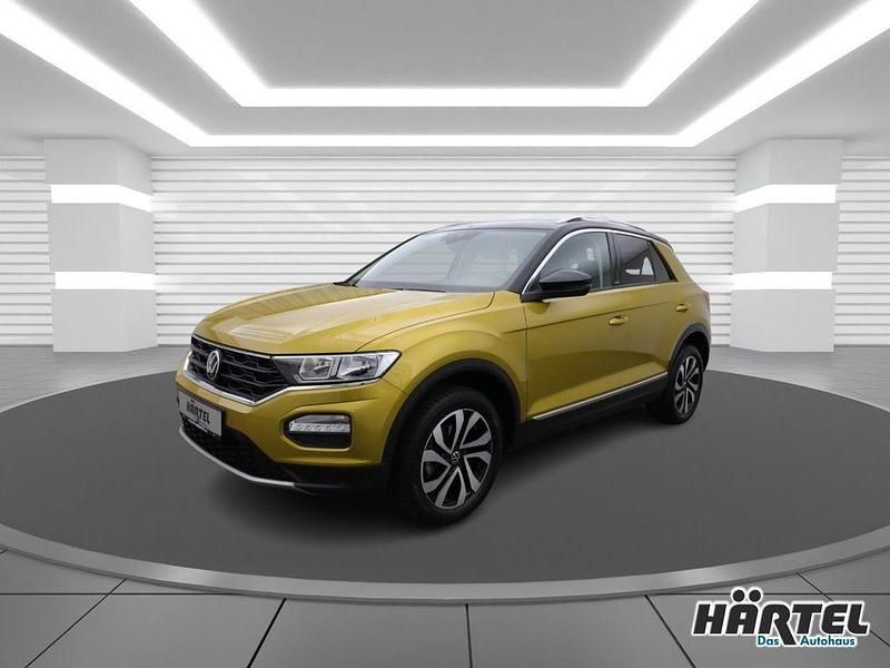 Gebraucht VW T-Roc Active 150 PS (110 kW) 2021 Kurkumagelb (yellow), metallic SUV