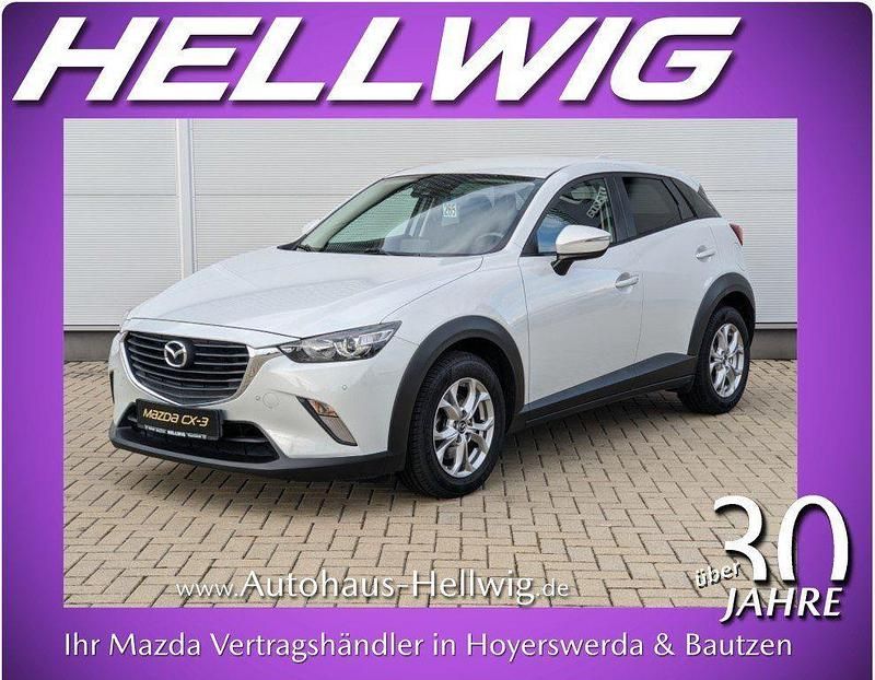 Mondsteinweiß metallic Gebraucht 2016 Mazda CX-3 Center-Line SUV | 12.880 € (Guter Preis) - Bild 1/4