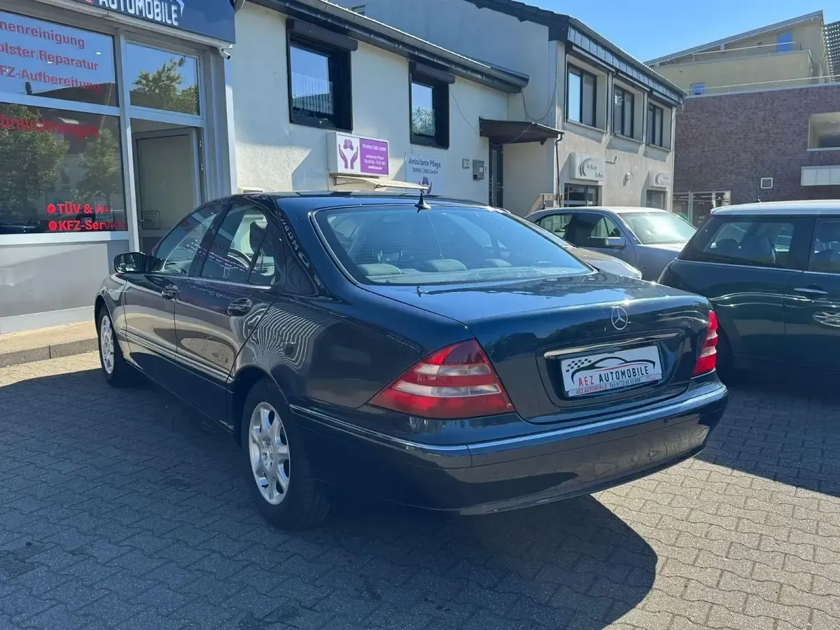 Gebraucht Mercedes S320 224 PS (164 kW) 1999 Blau Limousine