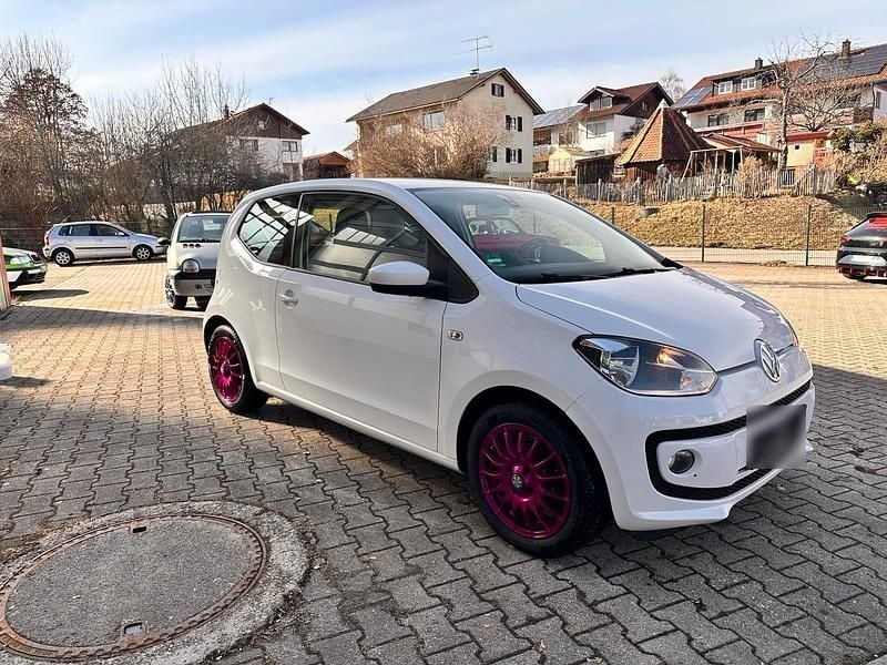 Gebraucht VW up! Highline 75 PS (55 kW) 2013 Weiß Kleinwagen