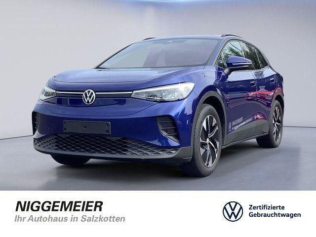 Blue dusk metallic (metallic) Gebraucht 2024 VW ID.4 Pro SUV | 34.960 € (Superpreis) - Bild 1/4