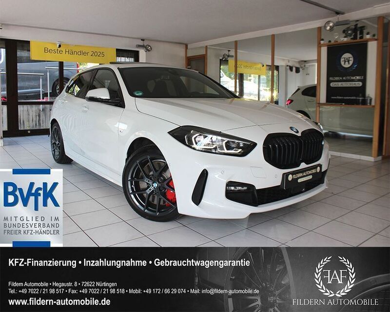 Alpinweiss iii Gebraucht 2023 BMW 120 M Sport Kleinwagen | 36.699 € (Teuer) - Bild 1/4