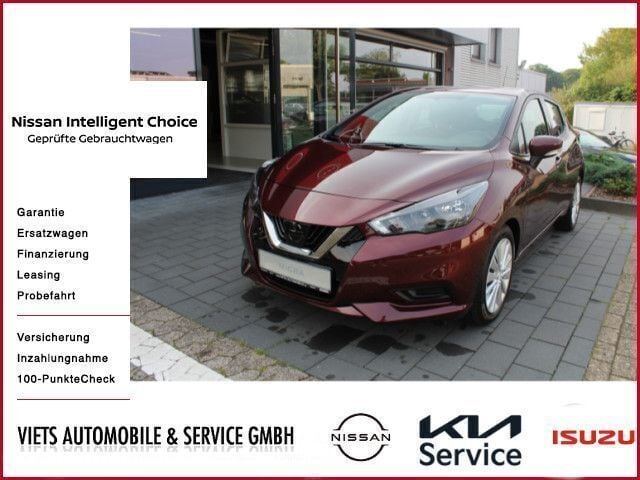 Rot Gebraucht 2022 Nissan Micra N-Way Kleinwagen | 13.750 € (Fairer Preis) - Bild 1/4