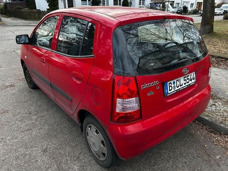 Gebraucht Kia Picanto LX 65 PS (47 kW) 2005 Rot Kleinwagen