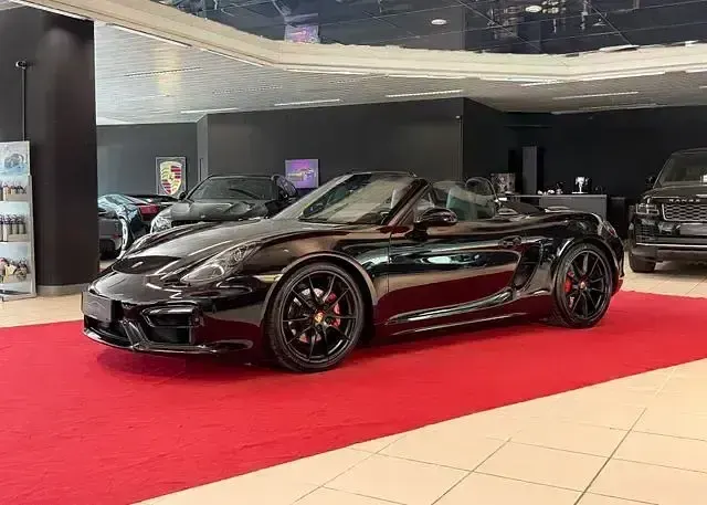 Gebraucht Porsche Boxster GTS 330 PS (242 kW) 2015 Tiefschwarzmetallic Cabrio