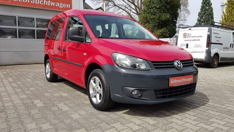 Gebraucht VW Caddy 102 PS (75 kW) 2014 Rot Van / Kleinbus