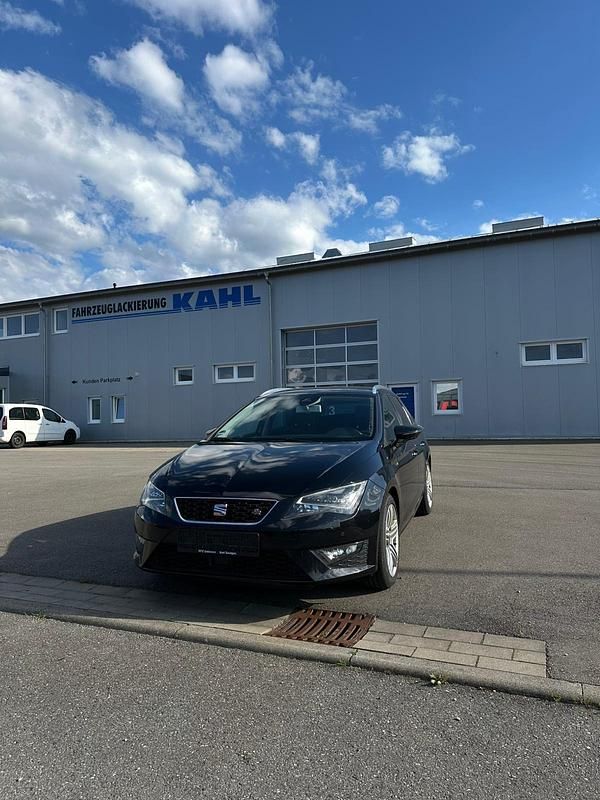 Schwarz Gebraucht 2014 Seat Leon FR Kombi | 9.000 € (Guter Preis) - Bild 1/4