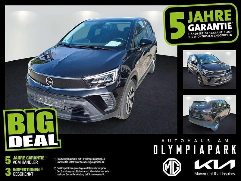 Diamant schwarz/karbon schwarz Gebraucht 2021 Opel Crossland Edition SUV | 15.975 € (Fairer Preis) - Bild 1/4