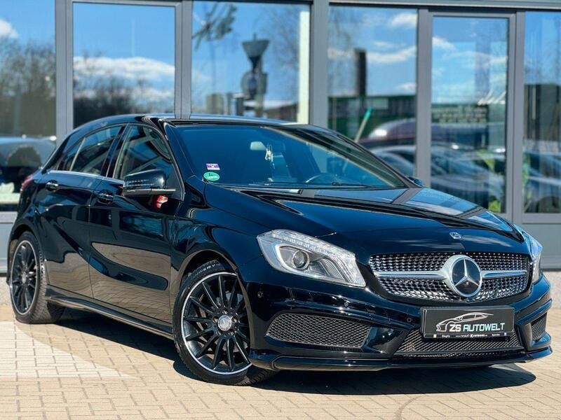 Schwarz Gebraucht 2015 Mercedes A180 AMG Limousine | 12.990 € (Guter Preis) - Bild 1/4