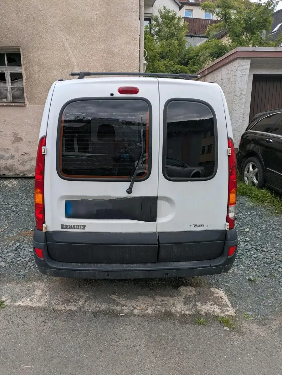 Gebraucht Renault Kangoo 68 PS (50 kW) 2007 Weiß Van / Kleinbus