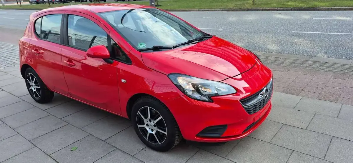 Gebraucht Opel Corsa Edition 101 PS (74 kW) 2019 Lava rot Kleinwagen