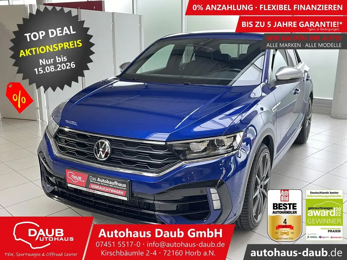 Gebraucht VW T-Roc R 301 PS (221 kW) 2021 SUV