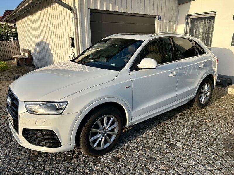 Weiß Gebraucht 2015 Audi Q3 SUV | 12.700 € (Guter Preis) - Bild 1/4