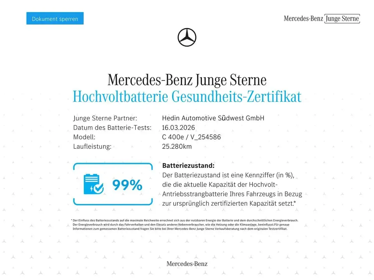Gebraucht Mercedes C400 Avantgarde 252 PS (185 kW) 2023 Grau Limousine