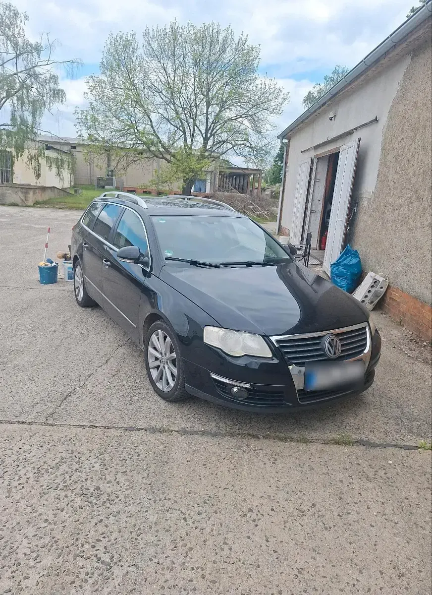Gebraucht VW Passat 140 PS (102 kW) 2007 Schwarz Kombi