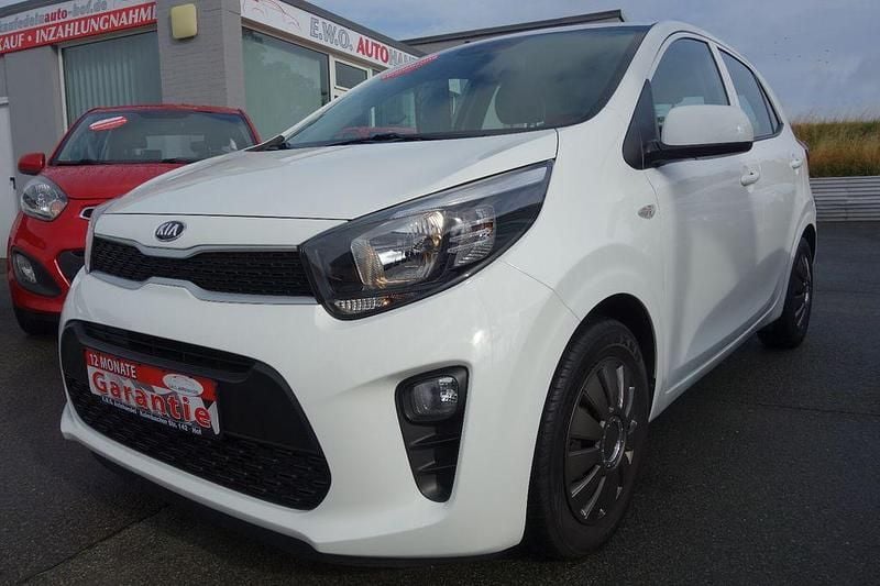 Weiß Gebraucht 2020 Kia Picanto Edition 7 Kleinwagen | 7.990 € (Guter Preis) - Bild 1/4