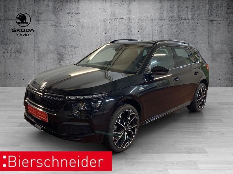 Schwarz Gebraucht 2022 Skoda Kamiq Monte Carlo SUV | 24.950 € (Fairer Preis) - Bild 1/4