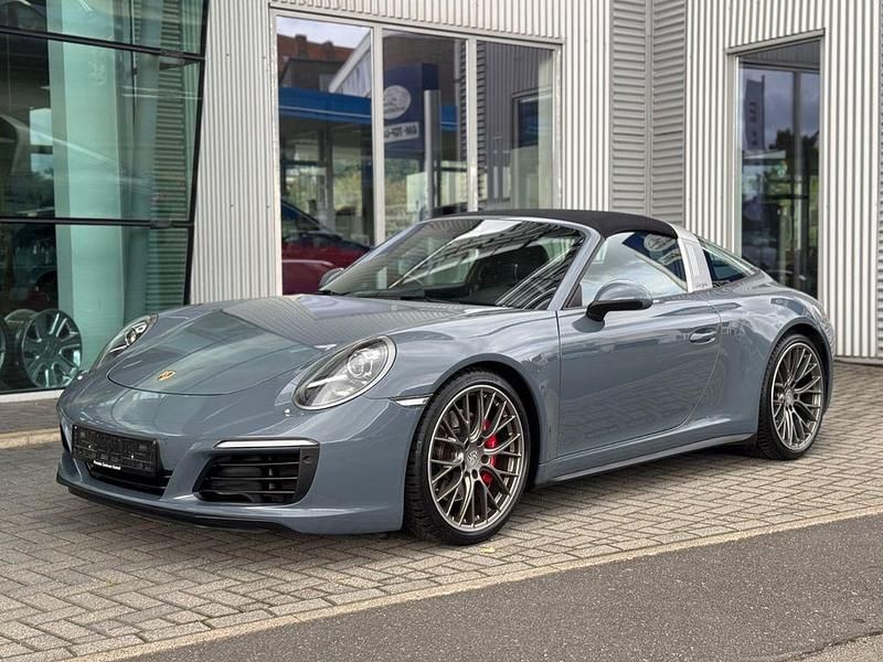 Grau Gebraucht 2016 Porsche 911 Targa 4S Sport Cabrio | 103.500 € (Guter Preis) - Bild 1/4