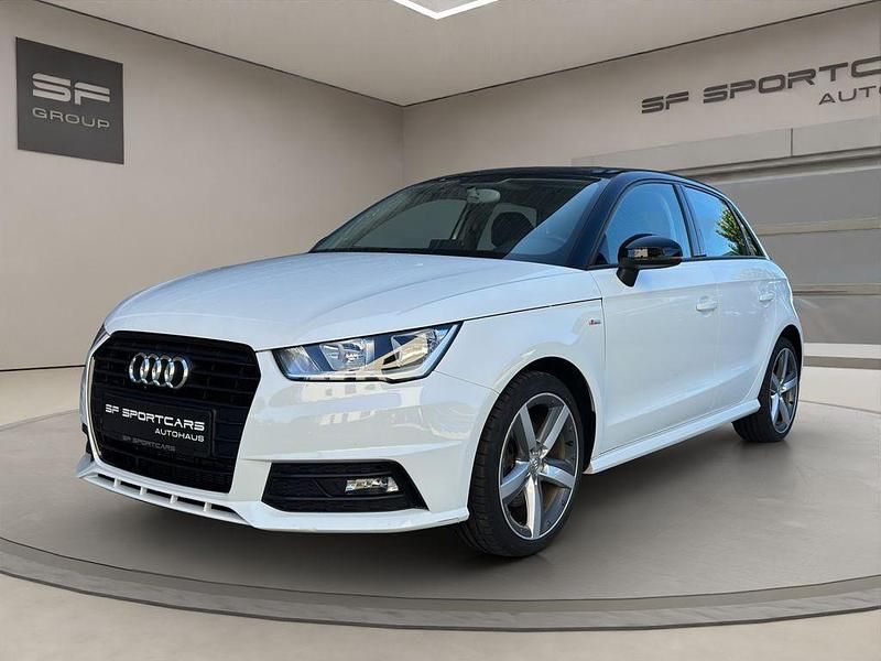 Weiß Gebraucht 2017 Audi A1 Sportback S-Line Kleinwagen | 14.990 € (Fairer Preis) - Bild 1/3