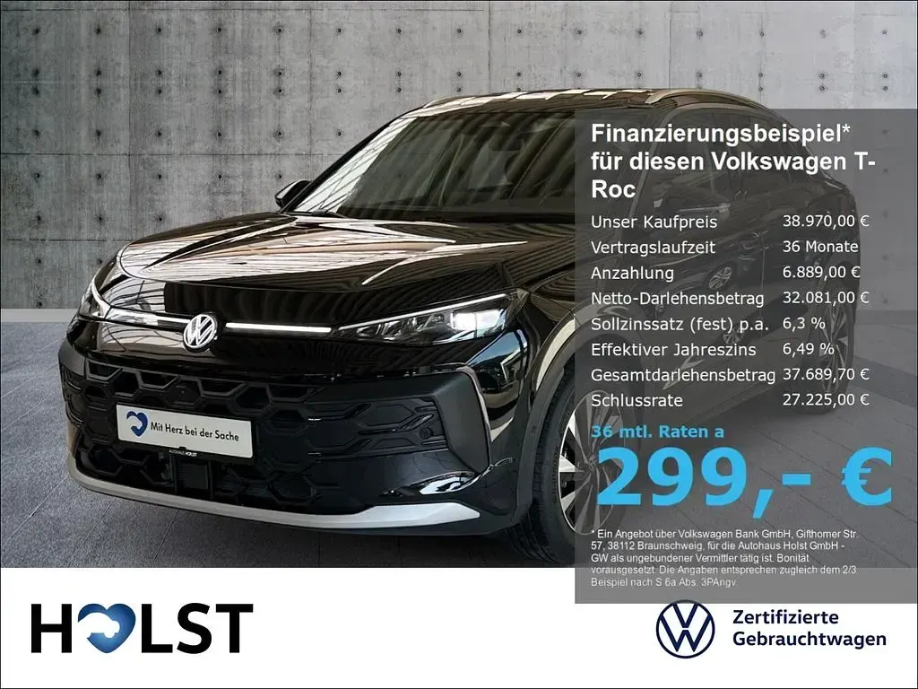 Gebraucht VW T-Roc Style 150 PS (110 kW) 2026 SUV