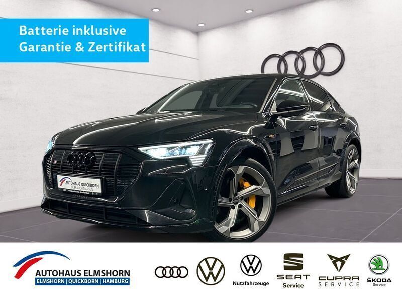 Schwarz Gebraucht 2021 Audi e-tron Ambiente SUV | 53.480 € (Teuer) - Bild 1/4