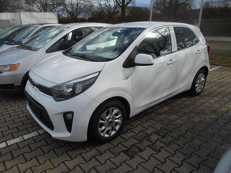 Gebraucht Kia Picanto DREAM-TEAM Edition 84 PS (61 kW) 2020 (ud) schneeweiss Kleinwagen