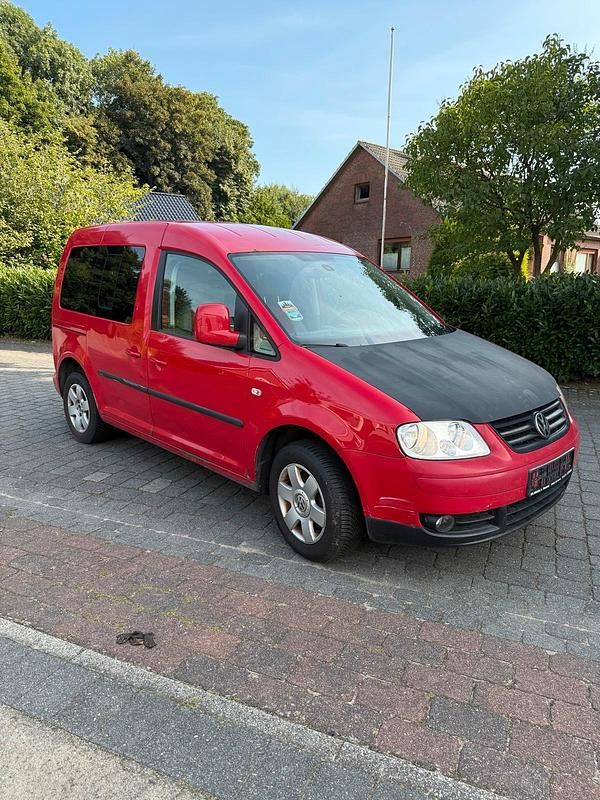 Rot Gebraucht 2008 VW Caddy Life Van / Kleinbus | 2.800 € (Superpreis) - Bild 1/4