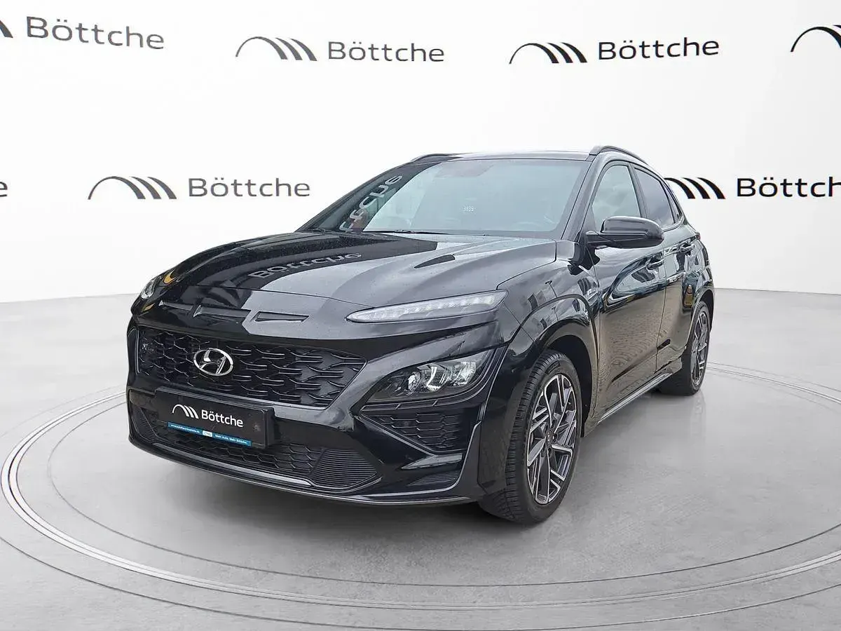 Gebraucht Hyundai Kona N Line 199 PS (146 kW) 2022 Phantom black / mic SUV