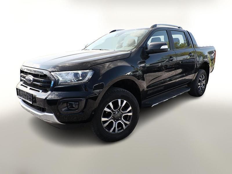 Obsidianschwarz metallic Gebraucht 2021 Ford Ranger Wildtrack Abholung | 30.018 € (Guter Preis) - Bild 1/4
