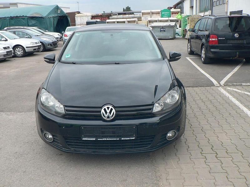 Gebraucht VW Golf VI Trendline 102 PS (75 kW) 2010 Schwarz Kleinwagen