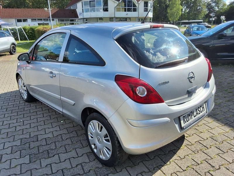 Gebraucht Opel Corsa Edition 60 PS (44 kW) 2007 Silber/grau (metallic) Limousine