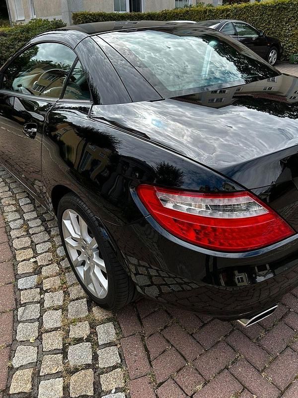 Usata Mercedes SLK200 184 CV (135 kW) 2012 Nero Cabrio