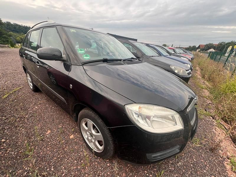 Schwarz Gebraucht 2009 Skoda Fabia Ambiente Kombi | 999 € (Superpreis) - Bild 1/4