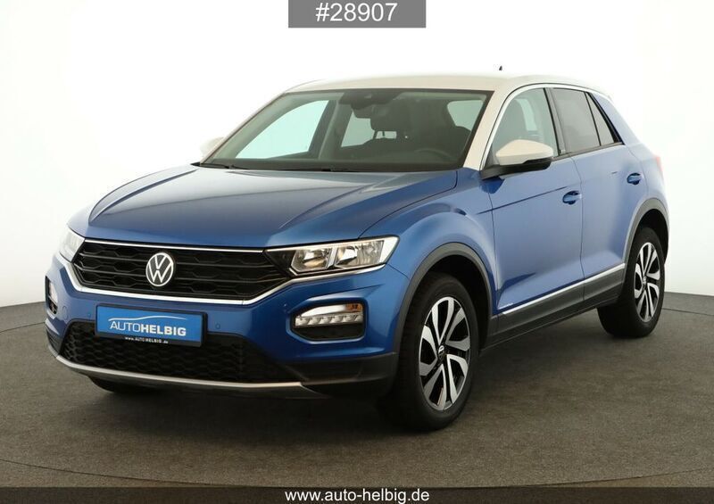 Blau Gebraucht 2022 VW T-Roc Active SUV | 16.990 € (Fairer Preis) - Bild 1/4
