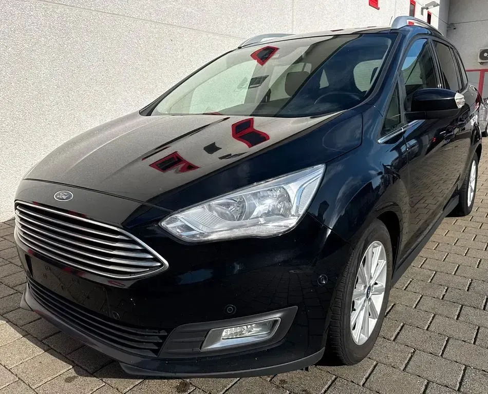 Gebraucht Ford Grand C-Max Titanium 120 PS (88 kW) 2018 Schwarz Van / Kleinbus