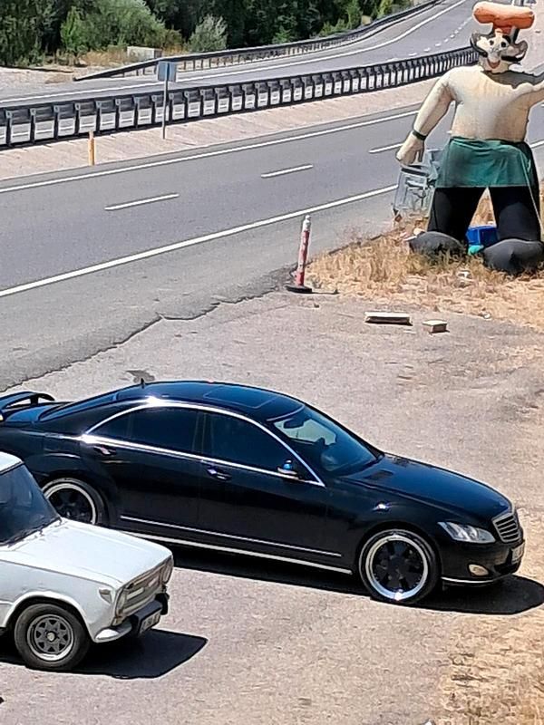 Gebraucht Mercedes S320 235 PS (172 kW) 2008 Schwarz Limousine