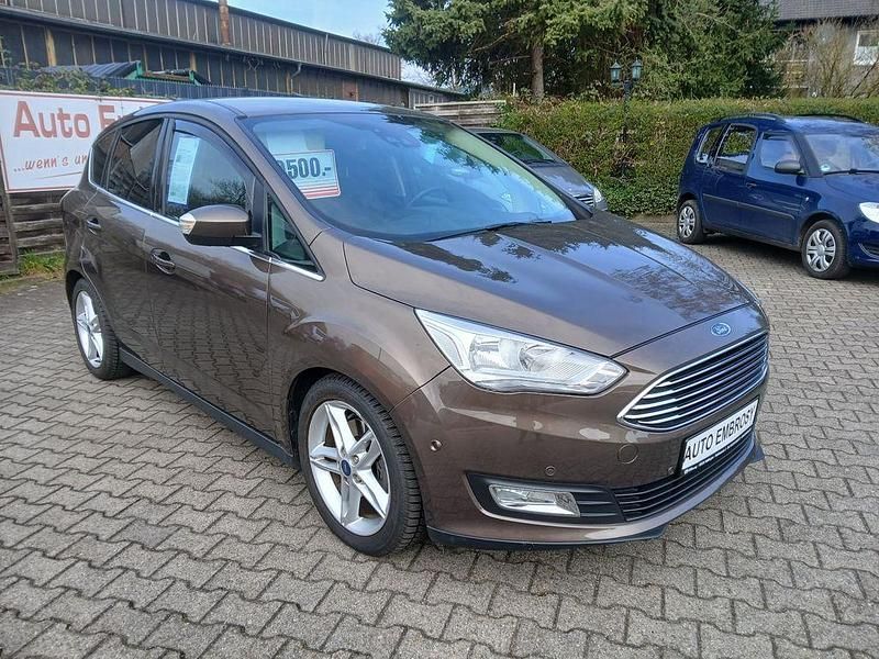 Gebraucht Ford C-MAX Titanium 150 PS (110 kW) 2017 Braun Van / Kleinbus