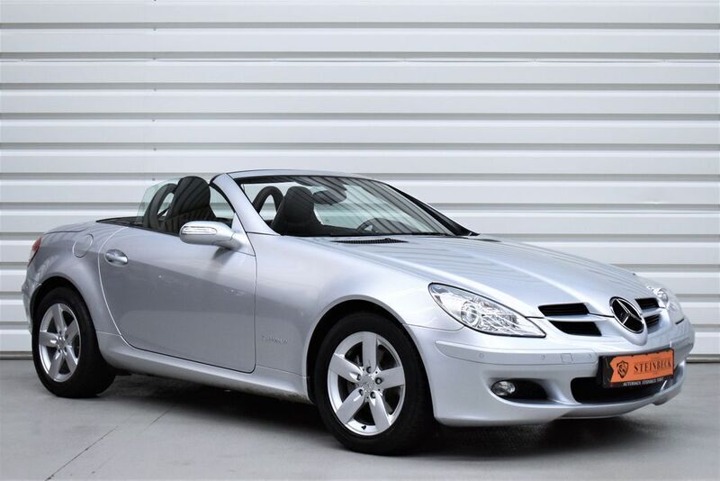 Silber Gebraucht 2004 Mercedes SLK200 Cabrio | 12.990 € (Teuer) - Bild 1/4