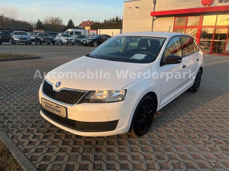 Gebraucht Skoda Rapid Active 110 PS (80 kW) 2018 Weiß Kleinwagen