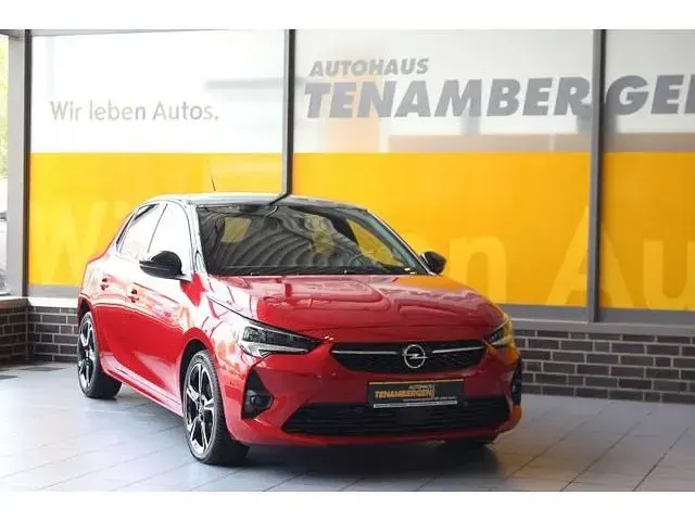 Gebraucht Opel Corsa GS Line 101 PS (74 kW) 2021 Chili rot/kardio rot Limousine