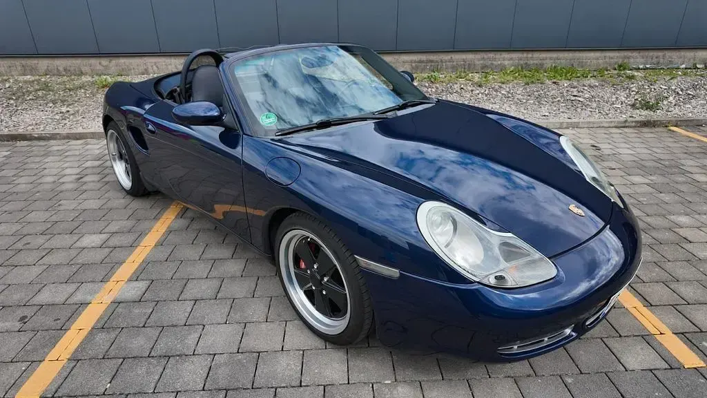 Gebraucht Porsche Boxster S 252 PS (185 kW) 2001 Blau Cabrio