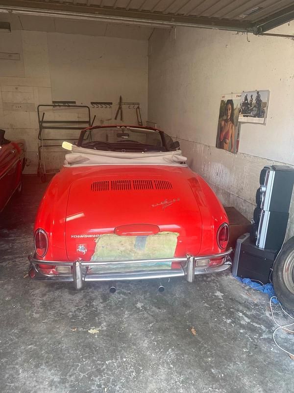 Gebraucht VW Karmann Ghia Karmann 44 PS (32 kW) 1968 Rot Coupé